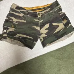 ※即発送可※迷彩柄ショートパンツ Sサイズ