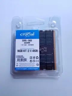 crucial メモリ 96GB SODIMM CT2K48G56C46S5