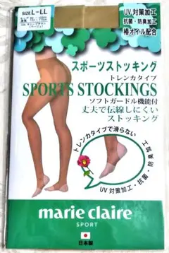 marie claire スポーツストッキング L-LL