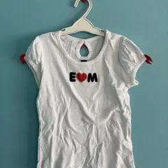 earthmagicハートプリント Tシャツ ホワイト