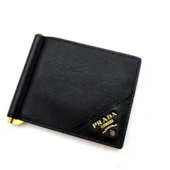 【美品】PRADA　プラダ　カードケース　マネークリップ　財布