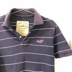 Hollister ネイビー ポロシャツ　ホリスター