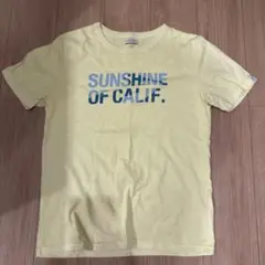 BAYFLOW イエロー Tシャツ SUNSHINE OF CALIF.