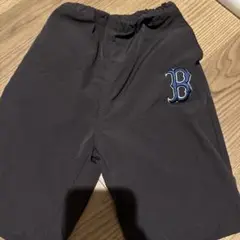 petit main MLBロゴ付きハーフパンツ 100cm