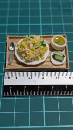 ミニチュア山盛りチャーハンセット
