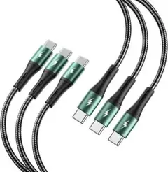 新品未開封　PD対応 100W/5A 超急速充電 USB-C to Usb-C