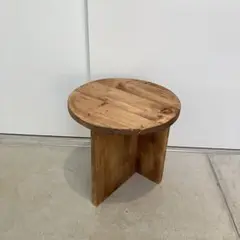 丸のミニテーブル【ハンドメイド家具】