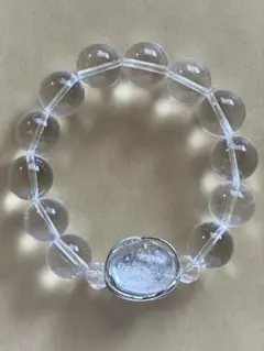 水晶　デザインブレスレット