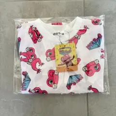 新品タグ付き　けけちゃま総柄Ｔシャツ ライト ピンク　110サイズ