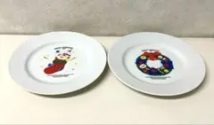 ケンタッキーフライドチキン 1987年 クリスマスプレート 2枚セット KFC