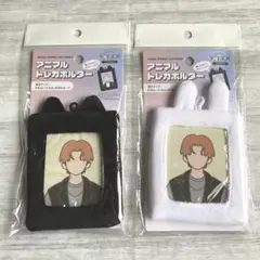 新品未使用品　品薄　話題　アニマルトレカホルダー　推し活　セリア　ネコ　うさぎ