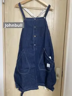 JOHNBULL ジョンブル　デニム　ショート　ワンピース　エプロン. 2025年最新】johnbull ジョンブル エプロンの人気アイテム