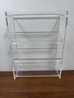 アクリル製 3段オープンシェルフ