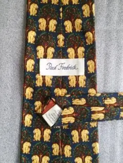Paul Fredrick　ハンドメイド　ヴィンテージシルクネクタイ　アメリカ製