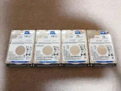 ✨4個セット✨HDD 1000GB✨大容量1TB✨2.5インチ✨08-05