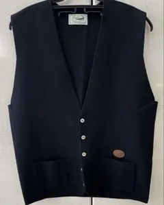Crocodile ブラック ベスト Lサイズ