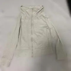 ‼️新品‼️フードなしパーカーM銀ラメ糸ポケット2つ付き50×40