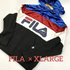 FILA×XLARGE コラボベロアパーカー　S ＃1742