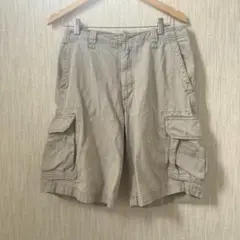 OLD NAVYオールドネイビー　ホワイトカーゴショートパンツ 100%コットン