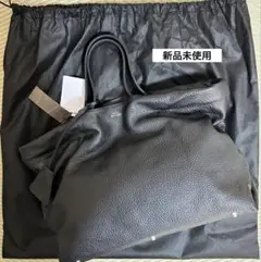 新品未使用　M.U.L エムユーエル　ベントトートS シボブラック