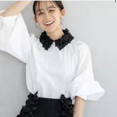 amenochihare フラワーブーケシャツ Keep clean新品タグ付き