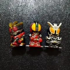 仮面ライダー ミニチュアフィギュア 3体セット