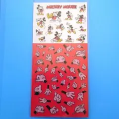 【シール】ミッキー☆クリアシール☆
