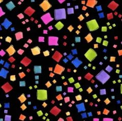 ロラライハリス生地　 Square Dots