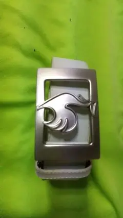 レイコックホワイトレザー ベルト