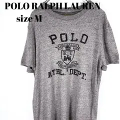 POLO RALPH LAUREN グレー Tシャツ Mサイズ【135】