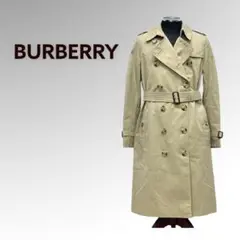 BUBRERRY バーバリー ケンジントン 裏地チェック柄 ロングトレンチコート