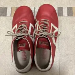 camper赤 スニーカー　２６せンチ