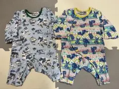 【２点セット】ビーツイズミーツ　beeth is meets ロンパース　七分丈