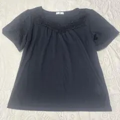 美品・axes femme・半袖 Tさシャツ　M ブラック