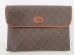 M11 バリー Bロゴ 総柄 PVC/レザー セカンドバッグ クラッチバッグ