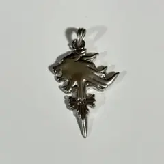 FF8 ブラックシルバーペンダント スコール ファイナルファンタジーVIII ラージ スコール・レオンハート