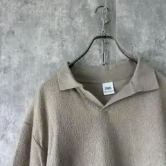 ZARA ニットポロシャツ　短丈