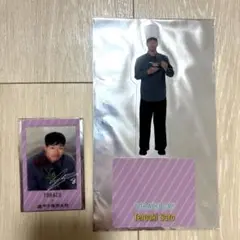 未使用　佐藤輝明　TORACO チェキ風クリアカード　アクスタ　阪神タイガース