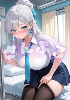 ◆ましろ◆A4サイズ ポスター AIイラスト 最高画質 アニメ セクシー 16