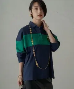 新品 ラウンジドレス 【Loungedress】ラガーTEE ラガーシャツ