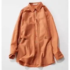 【casa fline完売商品】リサイクルポリエステルシャツ