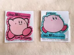 カービィ 30周年記念 ワッペン ２枚セット
