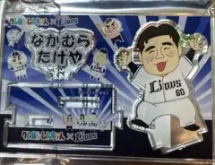 西武ライオンズ　中村剛也選手　クレヨンしんちゃん　アクリルスタンド