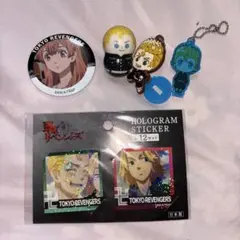 東京リベンジャーズ ホログラムステッカー 缶バッジなど