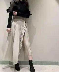 SNIDEL プリーツスカショーパン
