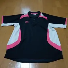 MIZUNO　ミズノ　メンズ　ポロシャツ　Lサイズ　ゼッケンホルダー8個