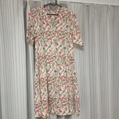 UNIQLO INES DE LA FRESSANGE 花柄ワンピース