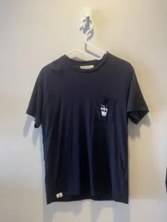icebreaker ネイビー メリノウールTシャツ XS
