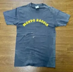 【クロマニヨンズ】バンドTシャツ Mondo Roccia 褪せT