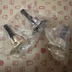 リアル！呼び出しベル7 ハンドベル型 ゴールド シルバーセット